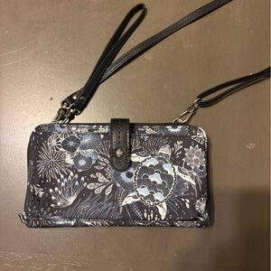The Sak Sakroots large smartphone crossbody